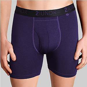 Swing Shift 6" Boxer Brief - Amethyst