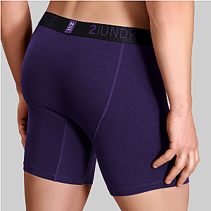 Swing Shift 6" Boxer Brief - Amethyst