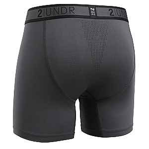 Sport Shift 6" Boxer Brief - Charcoal