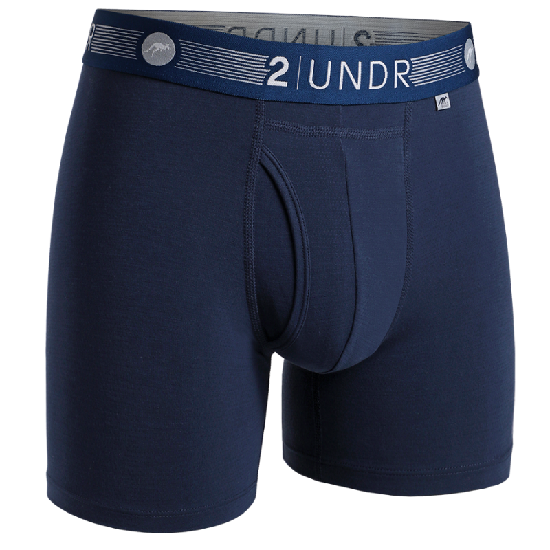 Flow Shift 6" Boxer Brief - Navy