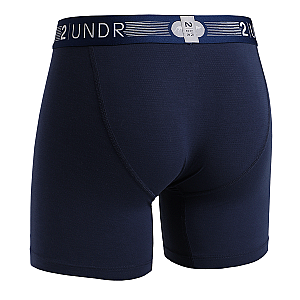 Flow Shift 6" Boxer Brief - Navy