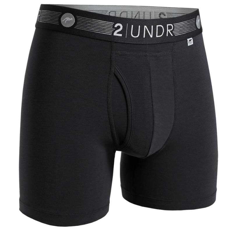 Flow Shift 6" Boxer Brief - Black