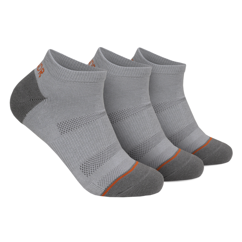 Sport Ankle Sock 3 - Grey - 3 Pack