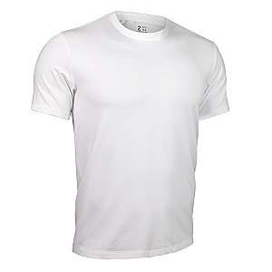 Luxury Crew Tee - White