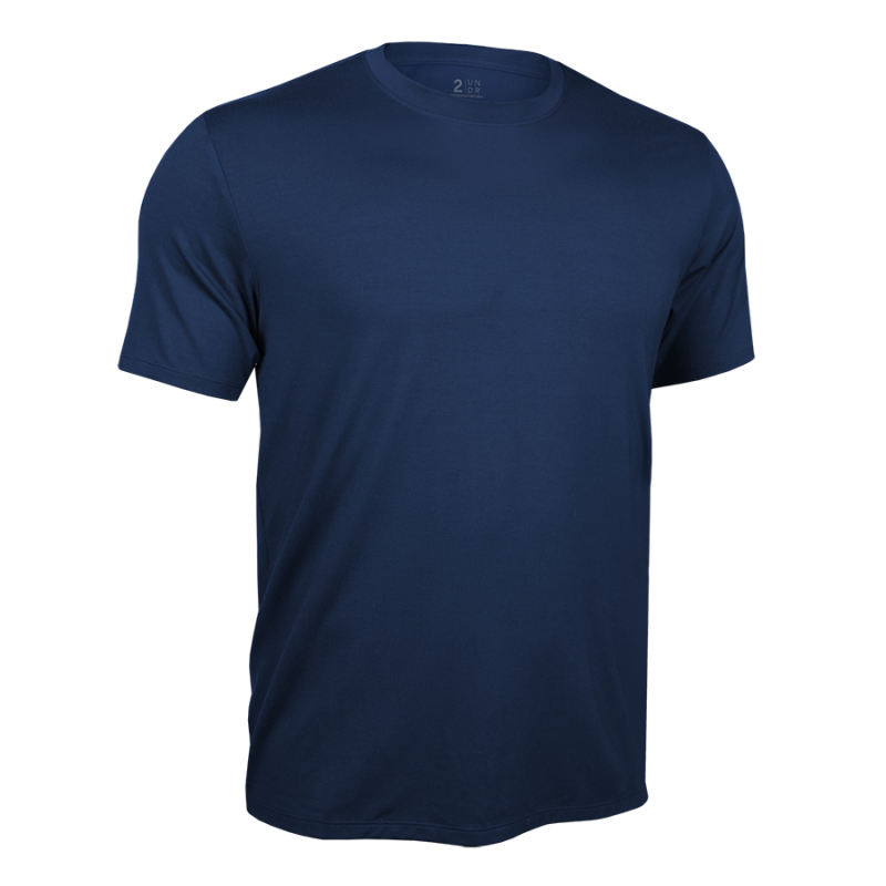 Luxury Crew Tee - Navy