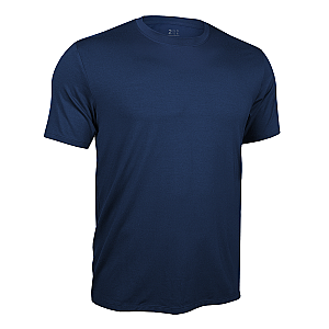 Luxury Crew Tee - Navy