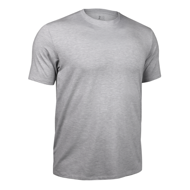 Luxury Crew Tee - Grey