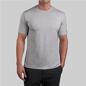 Luxury Crew Tee - Grey
