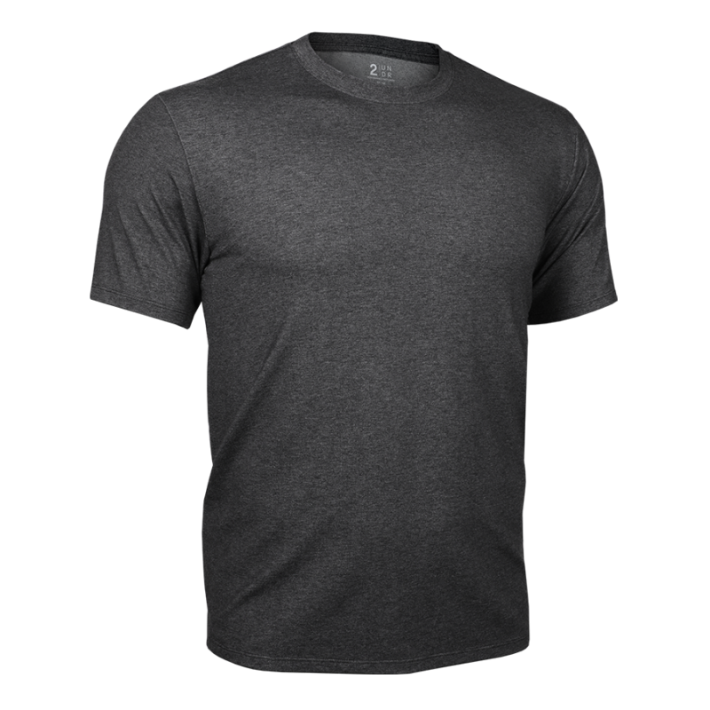 Luxury Crew Tee - Charcoal