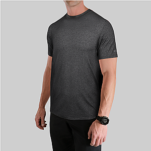 Luxury Crew Tee - Charcoal