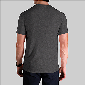Luxury Crew Tee - Charcoal