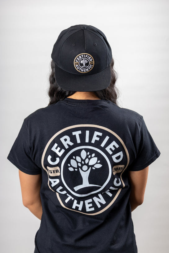 Certified Authentic T-Shirt - Black