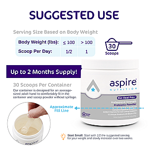 Bio-Heal Pro+ 6-in-1 Probiotic Powder (Professional Strength)