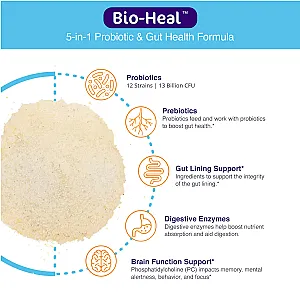 Bio-Heal 5-In-1 Probiotic Powder