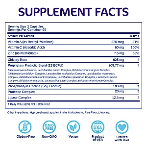 Bio-Heal 5-In-1 Probiotic Capsules