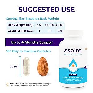Bio-Heal 5-In-1 Probiotic Capsules
