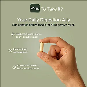 TriEnza Digestive Enzymes Capsules