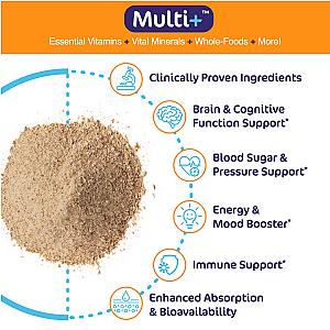 Multi+ Multi-Vitamin Powder Unflavored