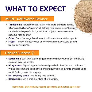 Multi+ Multi-Vitamin Powder Unflavored