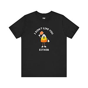 I Don't Like You Either Candy Corn Pickleball Unisex T-shirt