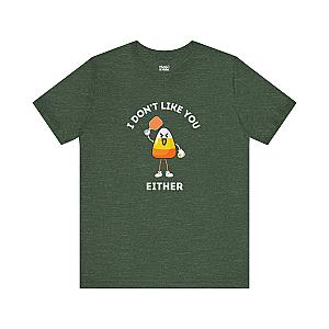 I Don't Like You Either Candy Corn Pickleball Unisex T-shirt
