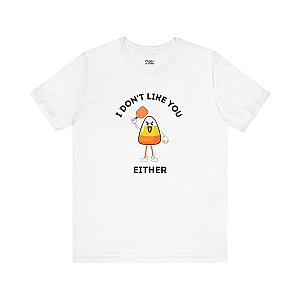 I Don't Like You Either Candy Corn Pickleball Unisex T-shirt