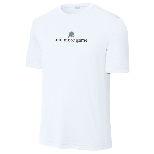 One More Game Unisex Performance Tee