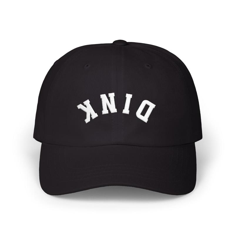 Upside Down DINK Embroidered Pickleball Cap