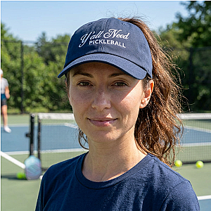 Y'All Need Pickleball Embroidered Pickleball Cap