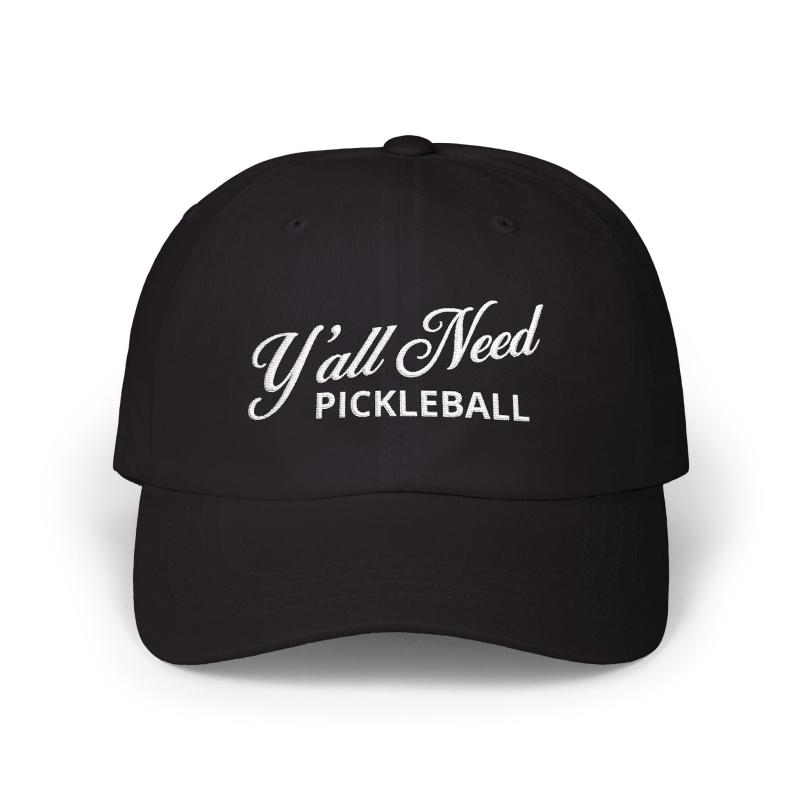 Y'All Need Pickleball Embroidered Pickleball Cap