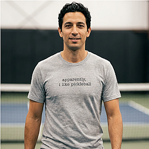 Apparently, I Like Pickleball Unisex T-shirt