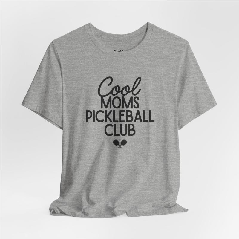 Cool Moms Pickleball Club Unisex T-shirt