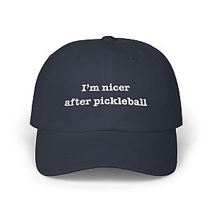 I’m Nicer After Pickleball Embroidered Pickleball Cap