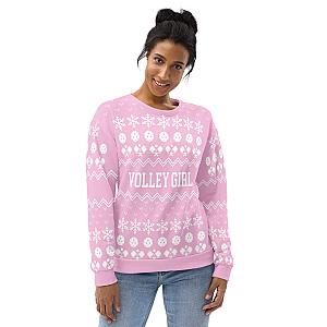 Volley Girl Unisex Ugly Pickleball Sweatshirt