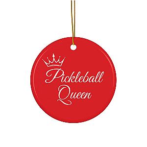 Pickleball Queen Ornament