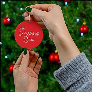 Pickleball Queen Ornament