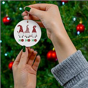 Ho Ho Ho Pickleball Ornament