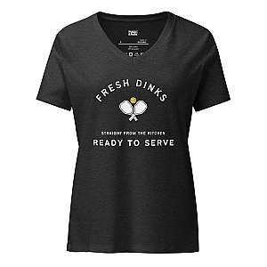 Fresh Dinks Ready To Serve Women’s V-neck T-shirt