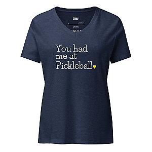 You Had Me At Pickleball Women’s V-neck T-shirt
