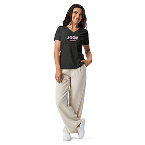 XOXO Pickleball Women’s V-neck T-shirt