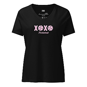 XOXO Pickleball Women’s V-neck T-shirt