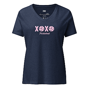 XOXO Pickleball Women’s V-neck T-shirt