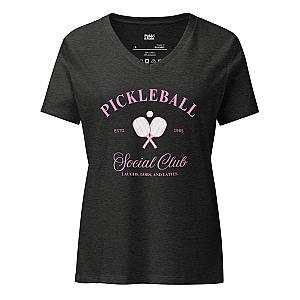 Pickleball Social Club Women’s V-neck T-shirt
