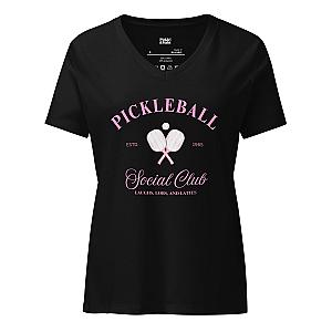 Pickleball Social Club Women’s V-neck T-shirt