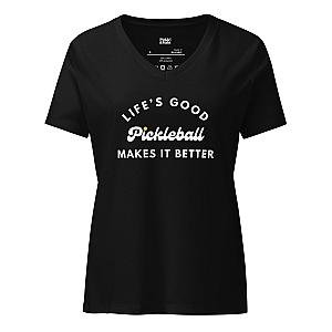 Pickleball Makes It Better Women’s V-neck T-shirt