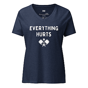 Everything Hurts Women’s V-neck T-shirt