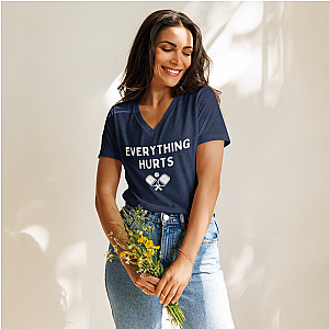 Everything Hurts Women’s V-neck T-shirt