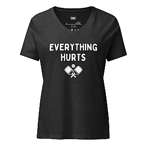 Everything Hurts Women’s V-neck T-shirt