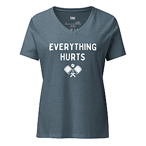 Everything Hurts Women’s V-neck T-shirt