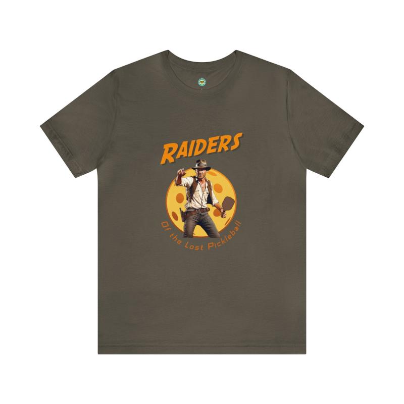 Raiders of the Lost Pickleball Unisex Jersey T-shirt